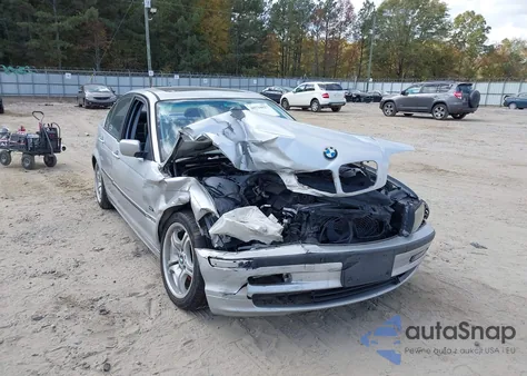 2000 BMW 323I из США, поврежденный, VIN WBAAM3348YFP79534